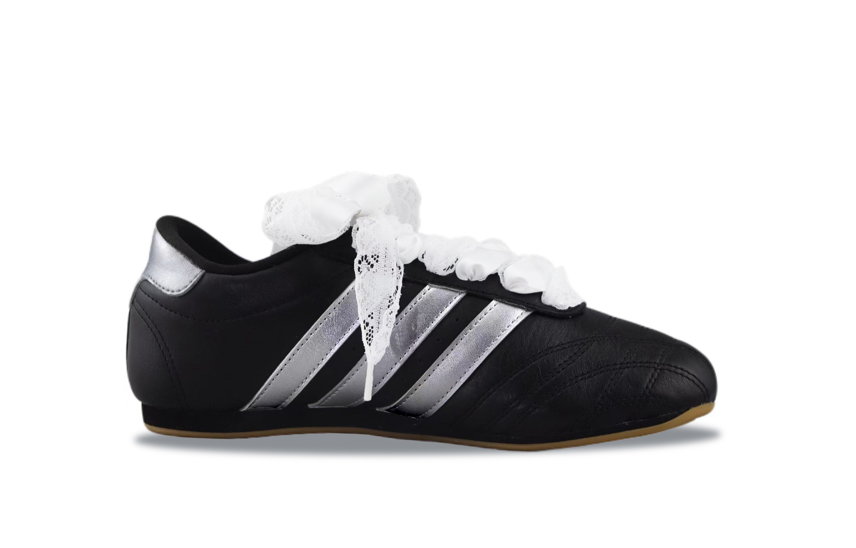 Adidas Originals Taekwondo Abrasion Resistant Low top Training Shoes Women’s Black Silver