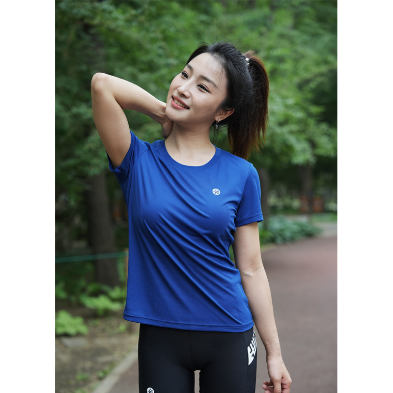BMAI Running T Shirt Women’s Deep Sea Blue