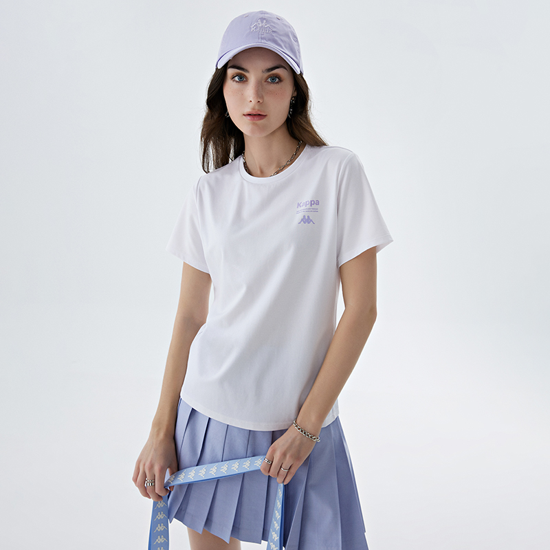 Женская футболка Kappa sports T (белый) — фото 11