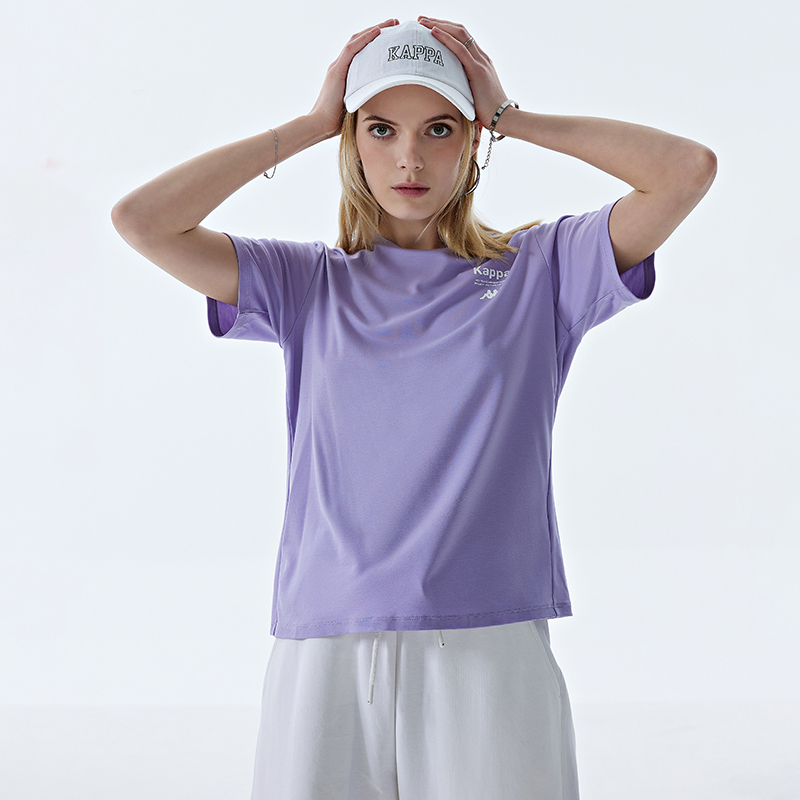 Женская футболка Kappa sports T (белый) — фото 5