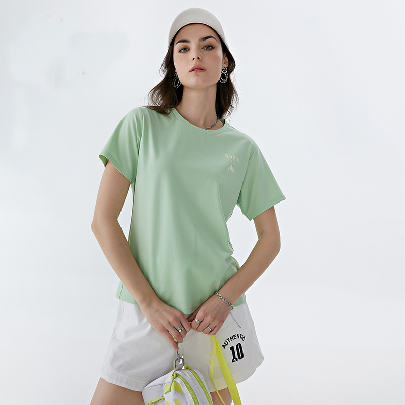 Женская футболка Kappa sports T (белый) — фото 17