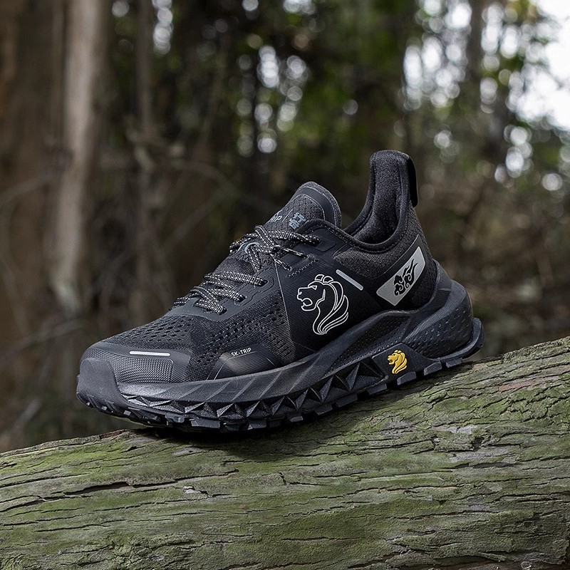 SK.TRIP Running Shoes Unisex Moonless Black