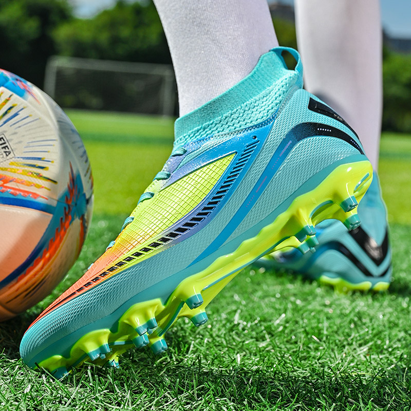 BIANSULONG Soccer Shoes Unisex Low Top Lunar Yellow