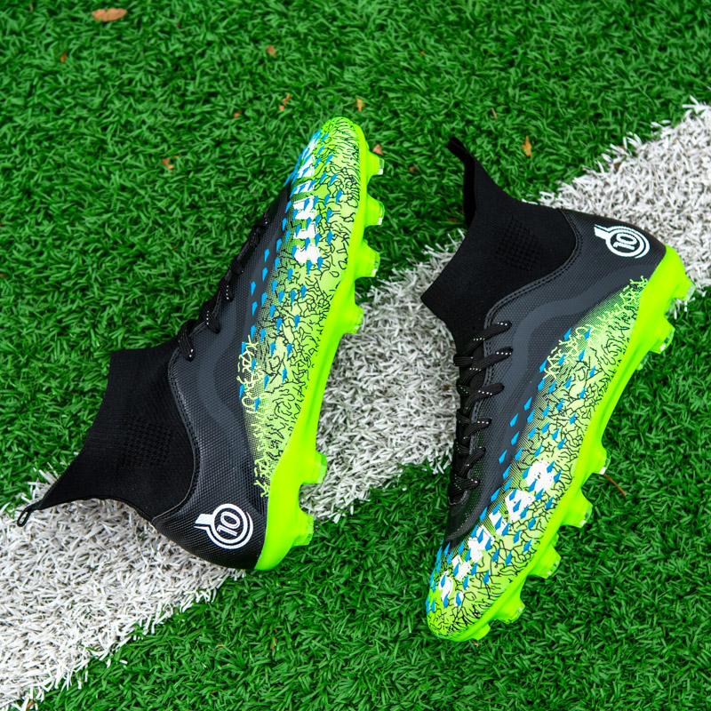 BIANSULONG Artificial Turf Cushioning Slip Resistant Lightweight Soccer Shoes Unisex