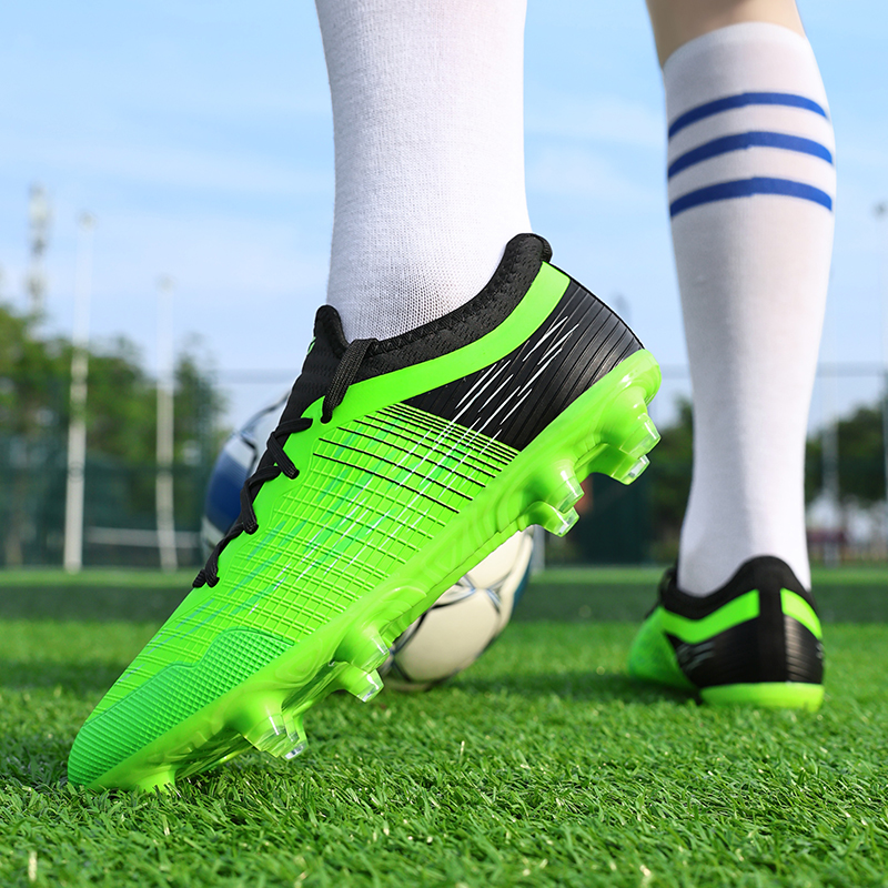 BIANSULONG Soccer Shoes Unisex Low Top Green