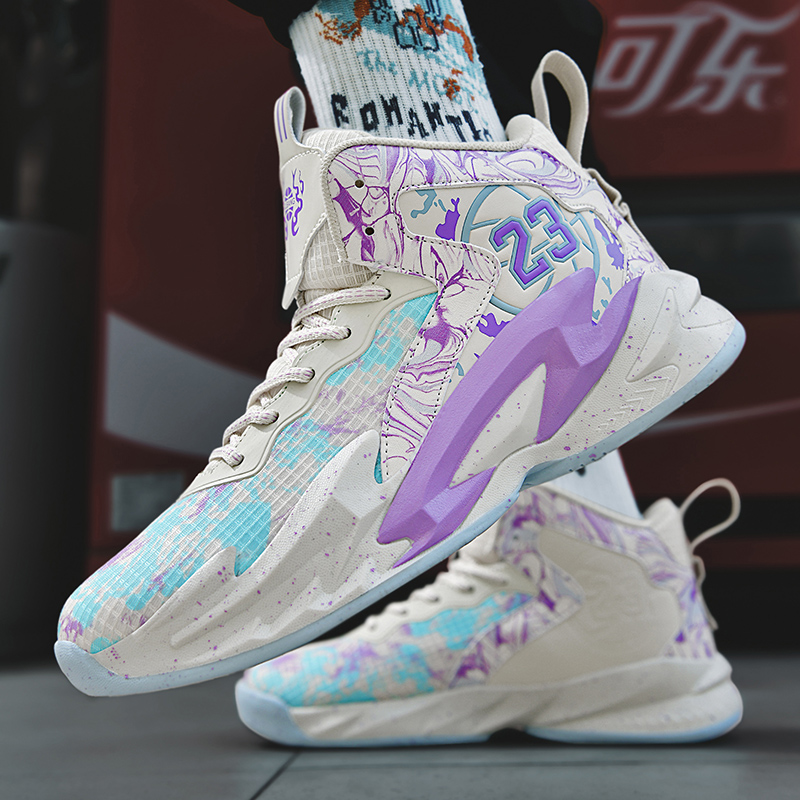 BIANSULONG Cushioning Breathable Support High top Basketball Shoes Unisex