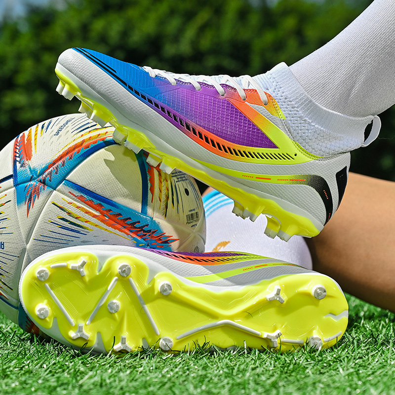 BIANSULONG FG Rubber Long Studs TF Rubber Broken Studs Artificial Turf Slip Resistant And Abrasion Resistant Coverage