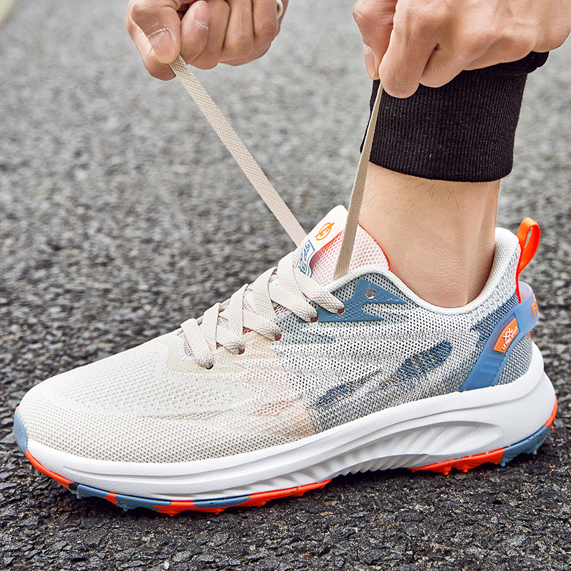 BIANSULONG Cushioning Coverage Support Abrasion Resistant Slip Resistant Low top Casual Running Shoes Men’s