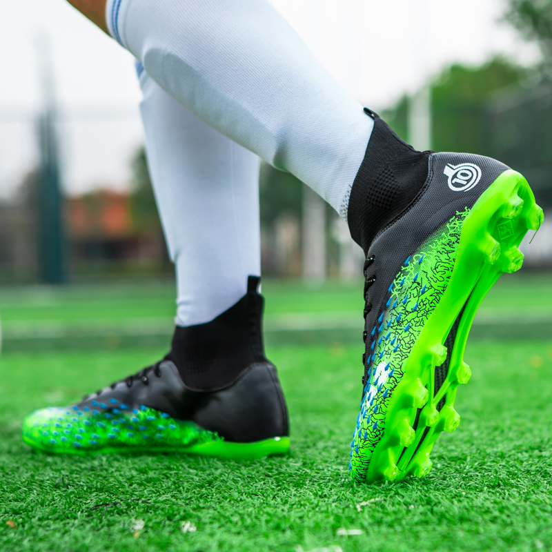 BIANSULONG Artificial Turf Cushioning Slip Resistant Lightweight Soccer Shoes Unisex