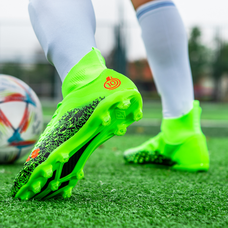 BIANSULONG Soccer Shoes Unisex Low Top Green