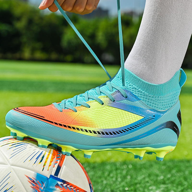 BIANSULONG Soccer Shoes Unisex Low Top Lunar Yellow