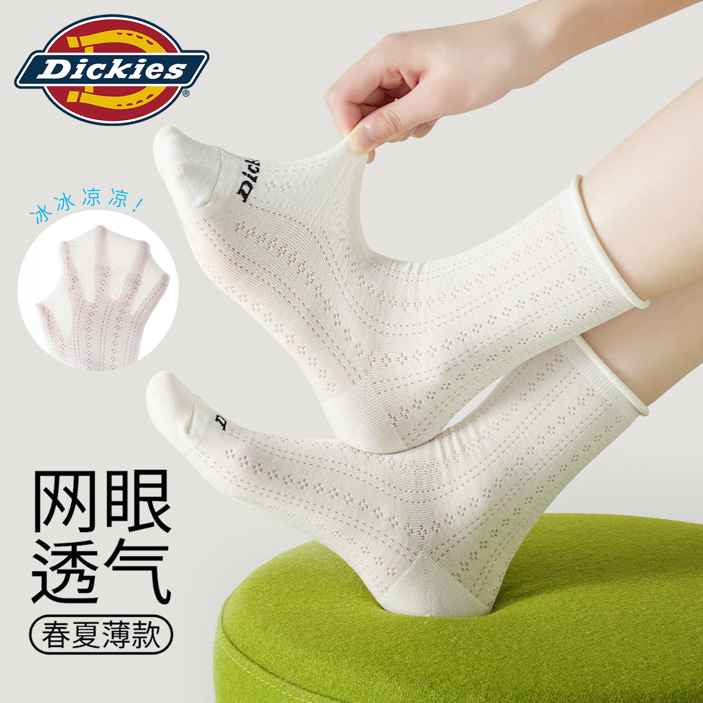 Женские носки Dickies 10Ains 3 (белый) — фото 48