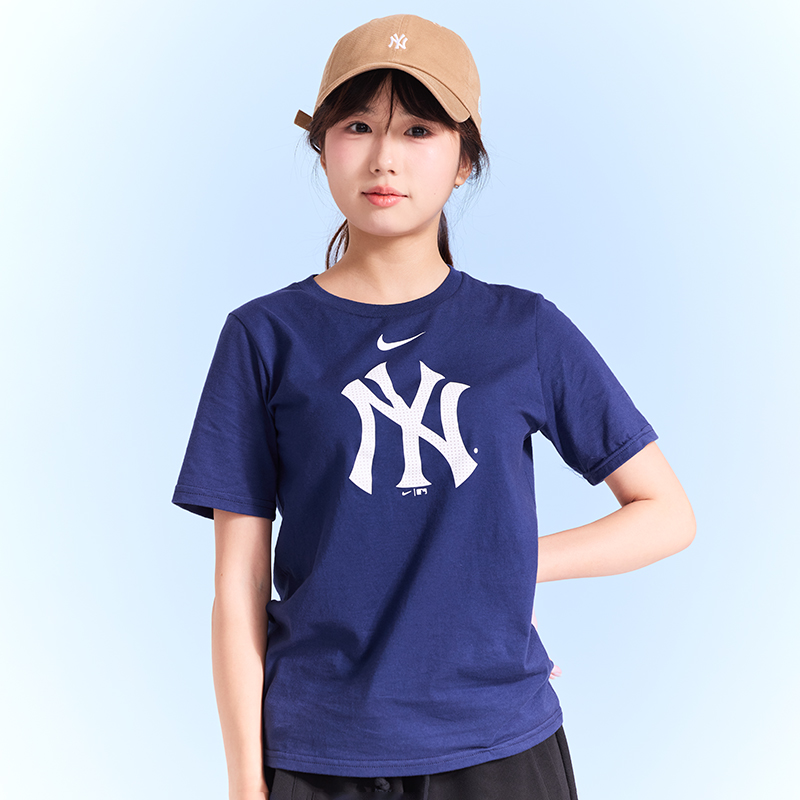 Футболка Nike × MLB T (темно-синяя) — фото 3