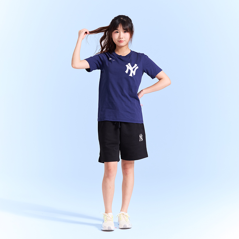 Подростковая футболка Nike × MLB New York Yankees (синяя) — фото 4