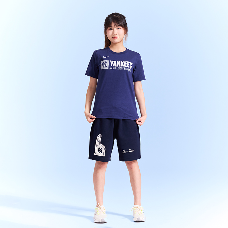 Футболка Nike × MLB T (темно-синяя) — фото 3