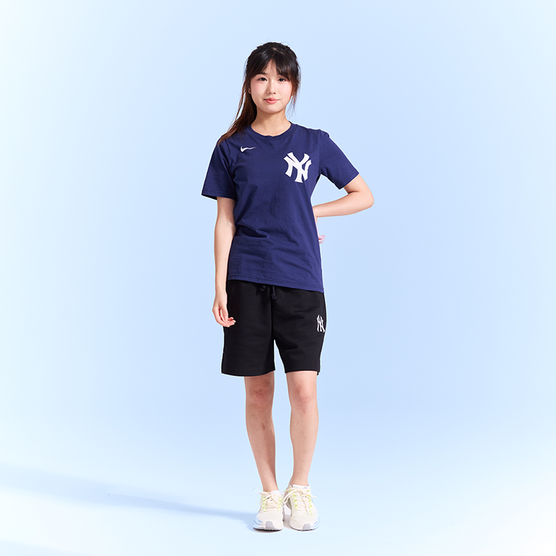 Подростковая футболка Nike × MLB New York Yankees (синяя) — фото 3