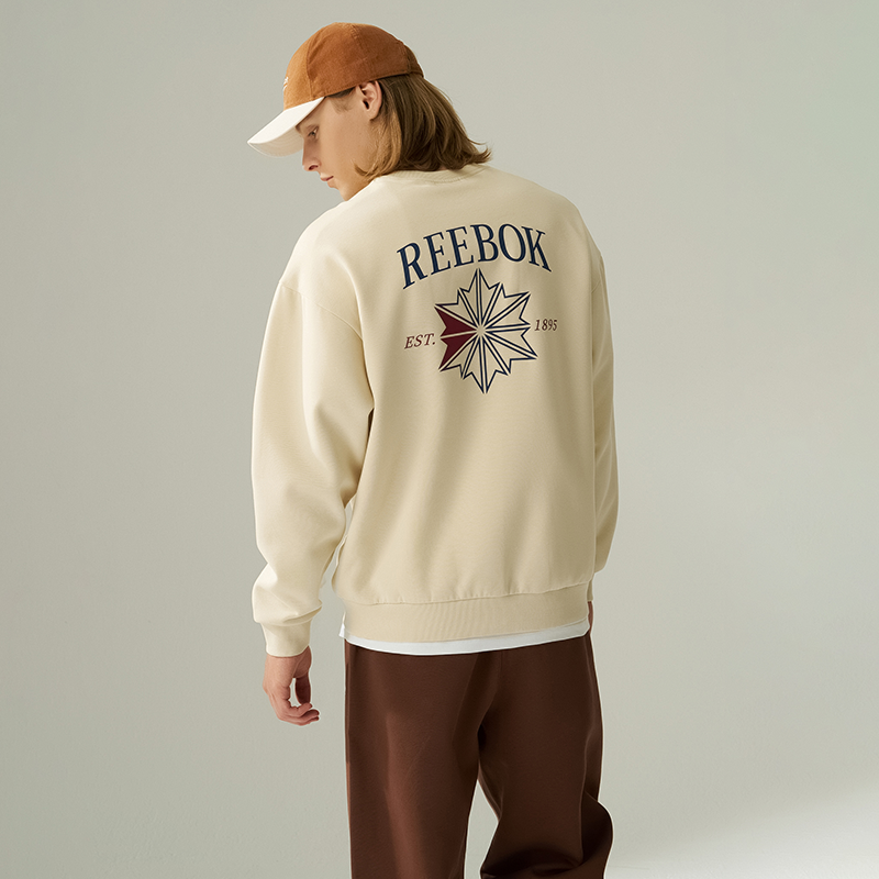 Худи Reebok (бежевое) — фото 5
