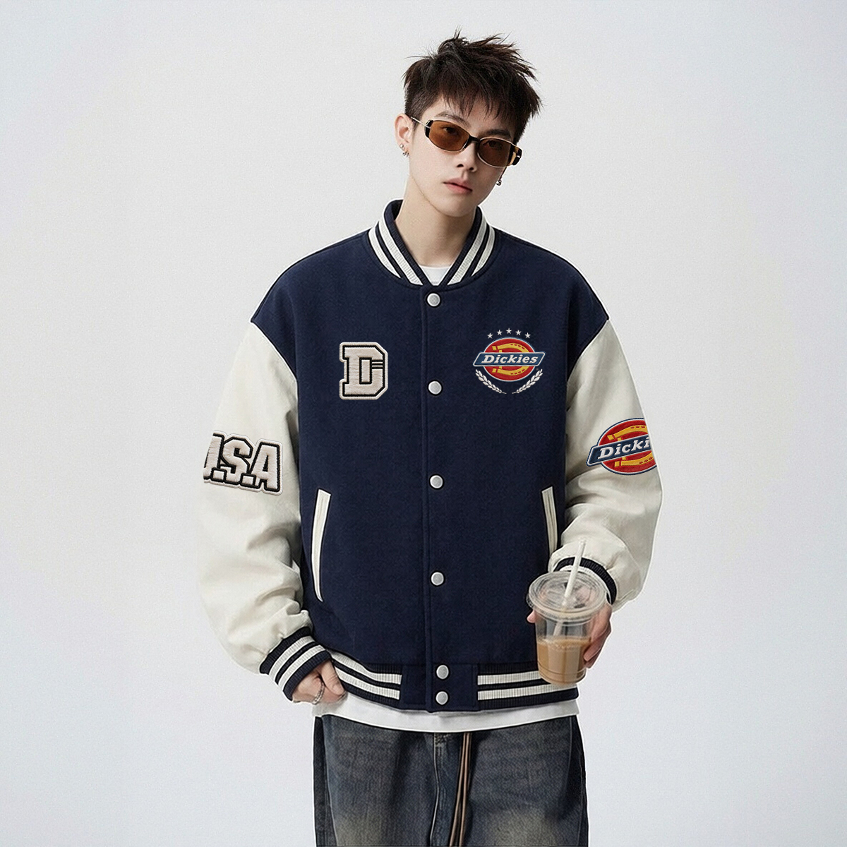Куртка Dickies (синий) — фото 3