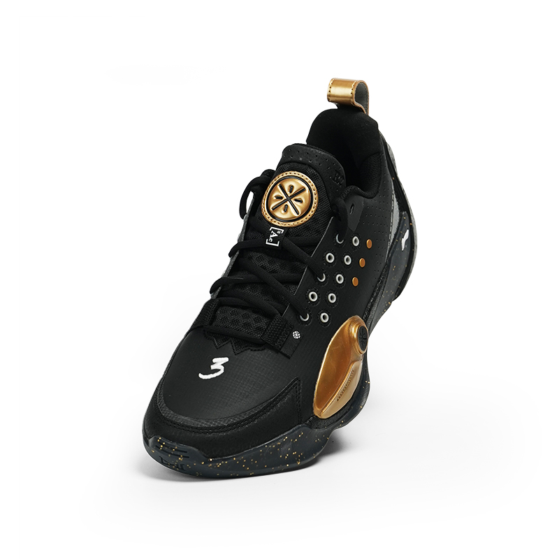 Li Ning All City 13 Cushioning Slip Resistant Abrasion Resistant Low top Basketball Shoes Men’s Black
