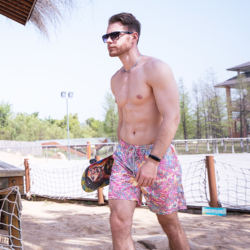 SURFCUZ Beach Shorts Men’s Pink