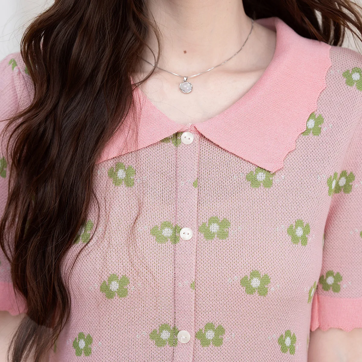 FAWENXIANGZI Knitwear Women's Pink
