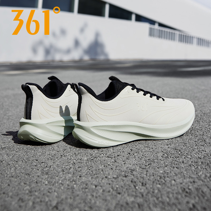 361° Slip Resistant Abrasion Resistant Low top Casual Running Shoes Men’s Gray