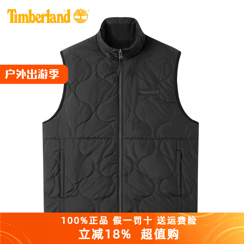 Timberland Fleece Tops Men’s Stand Collar Moderate Other