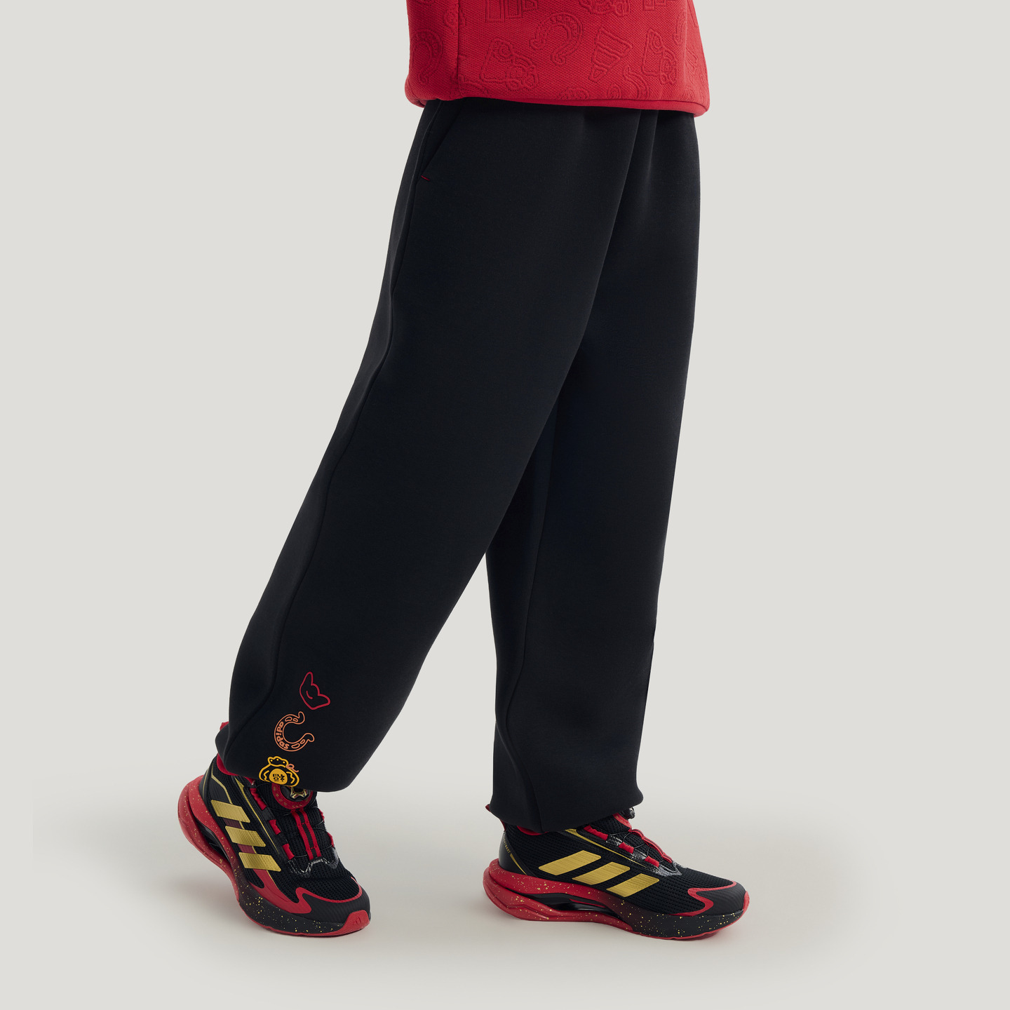 Спортивные штаны adidas KV6976 (черные) — фото 2