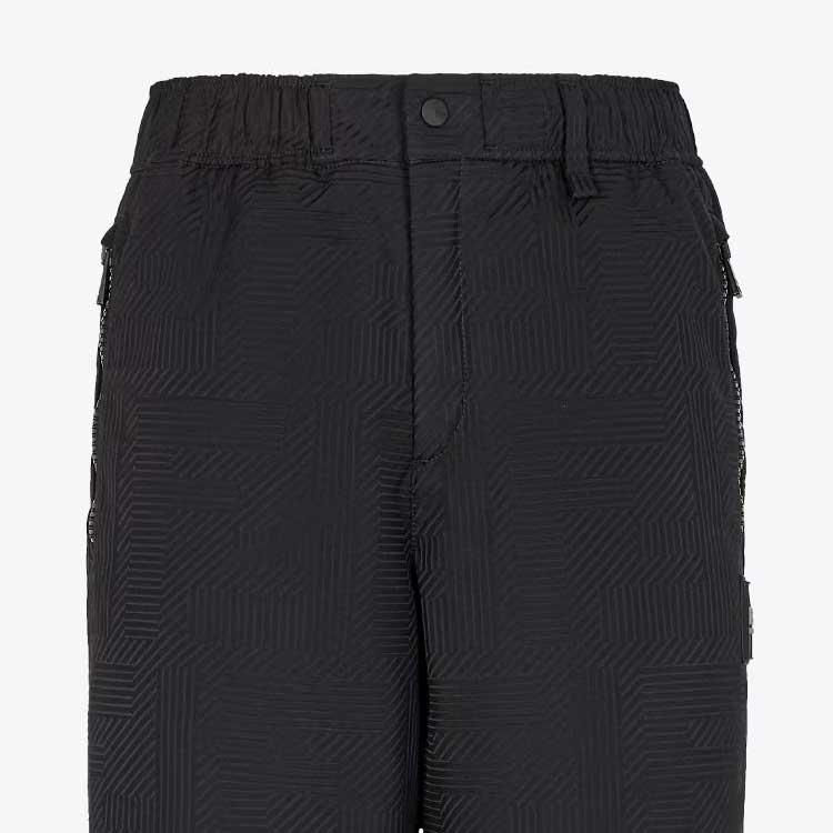 Мужские штаны Fendi Ski Pants (черные) — фото 6