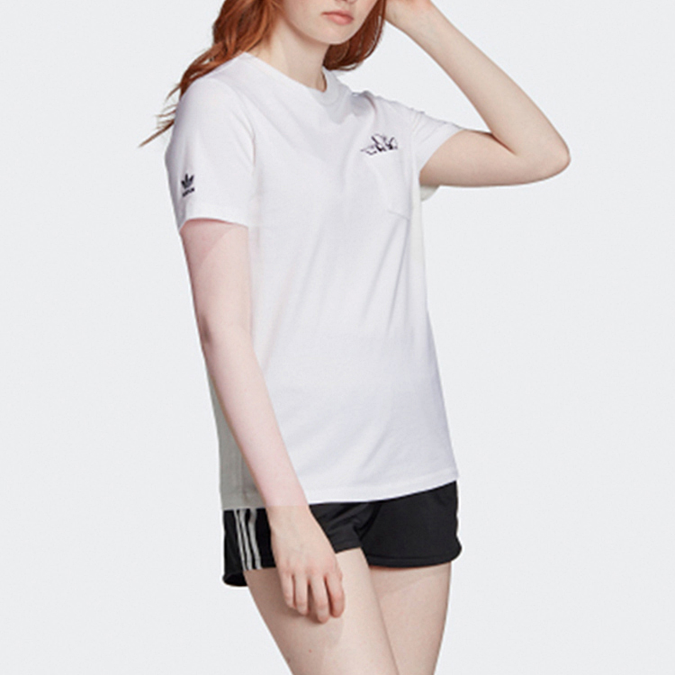 Женская футболка adidas originals Graphic T (белая) — фото 5