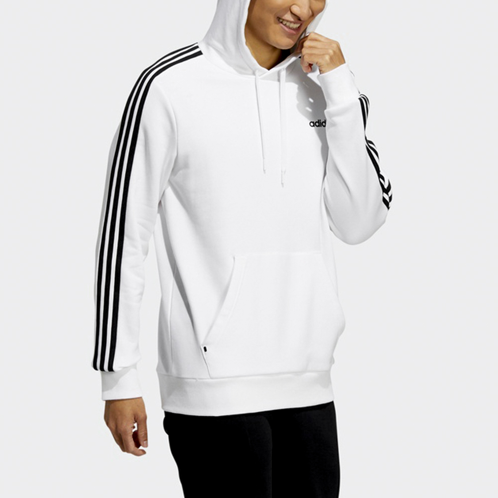 Мужская худи adidas neo (белый) — фото 3