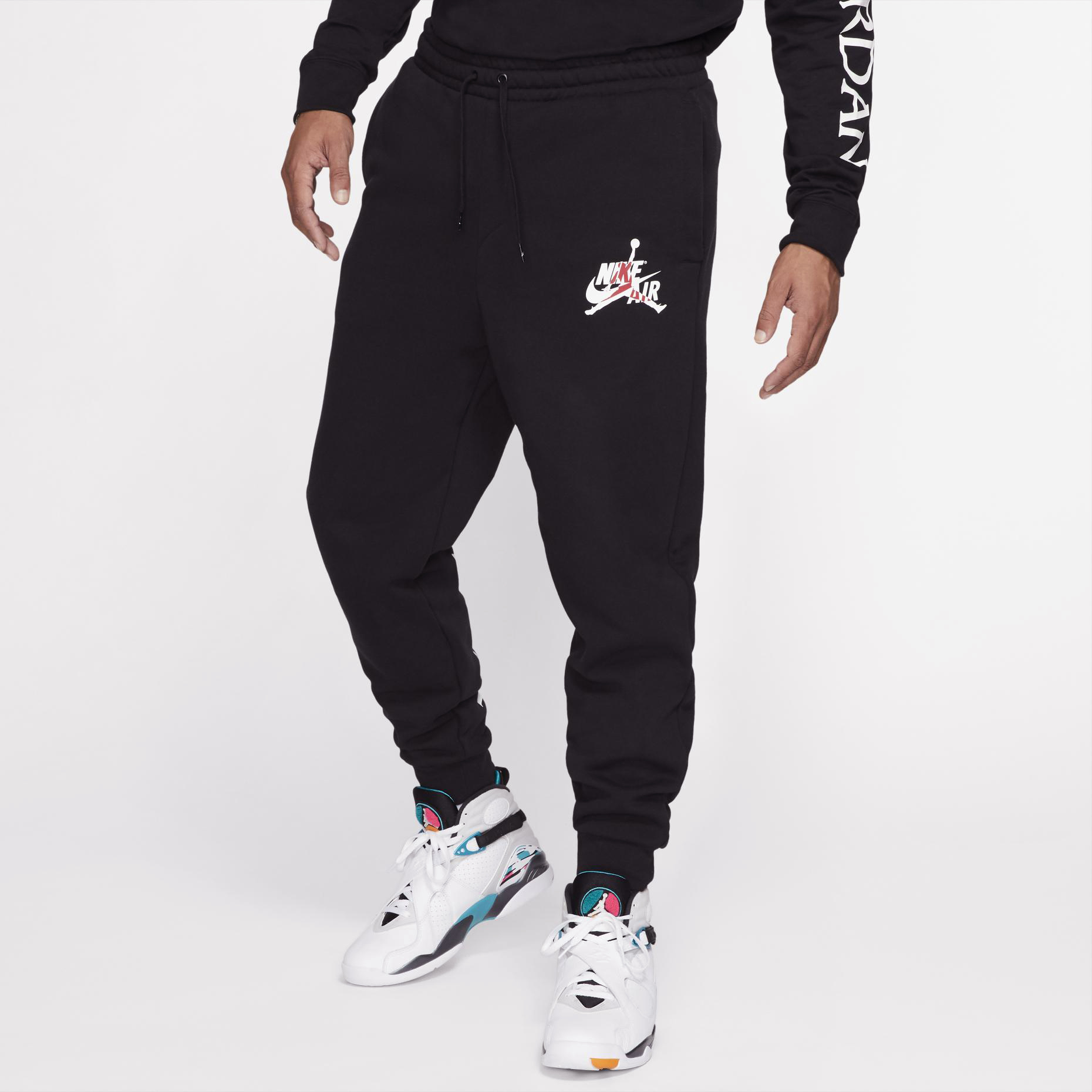 Мужские штаны Jordan Jumpman Classics (черные) — фото 3