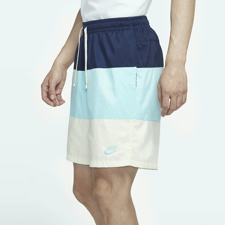 Мужские шорты Nike (голубые) — фото 4