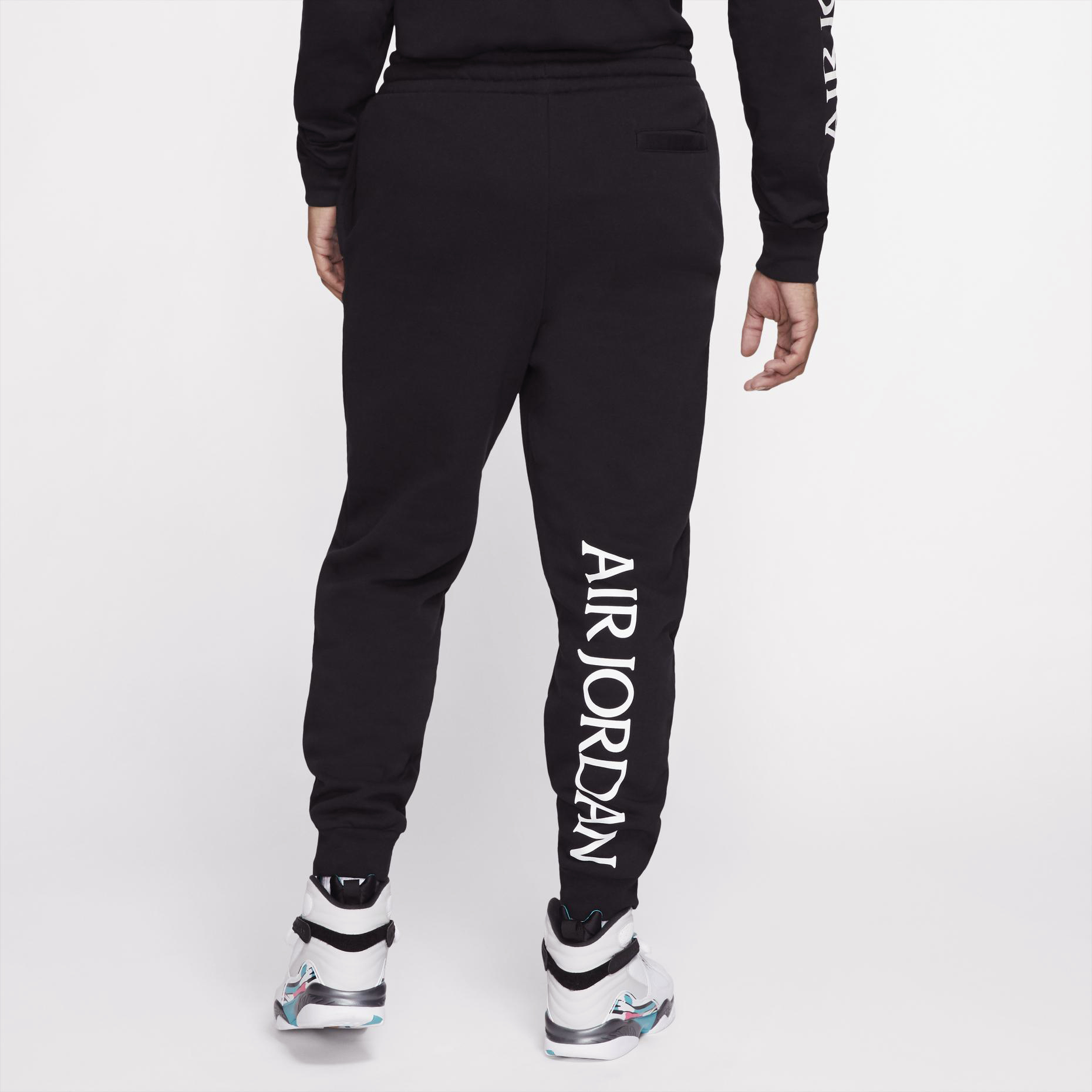 Мужские штаны Jordan Jumpman Classics (черные) — фото 4
