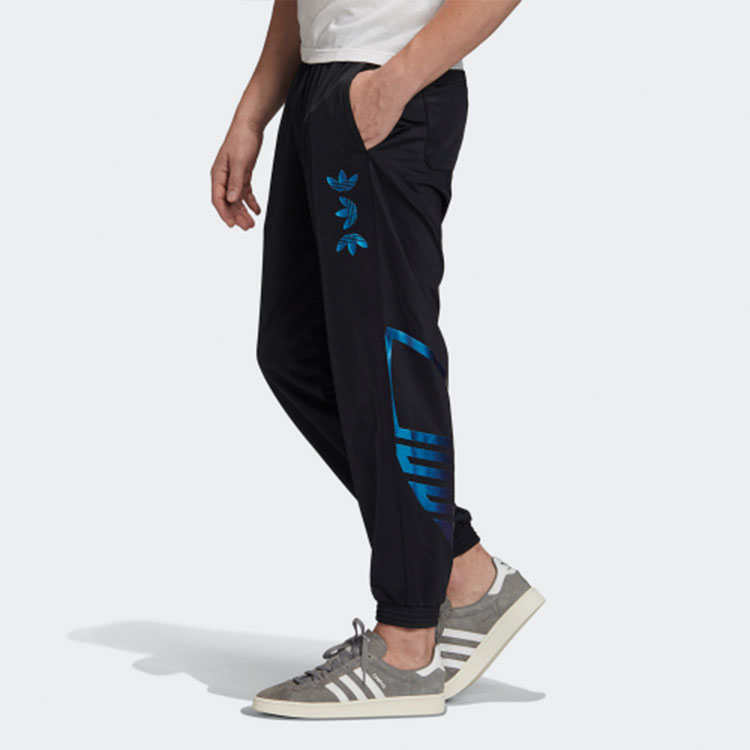 Мужские штаны adidas originals Zeno Track Pants (черный) — фото 5