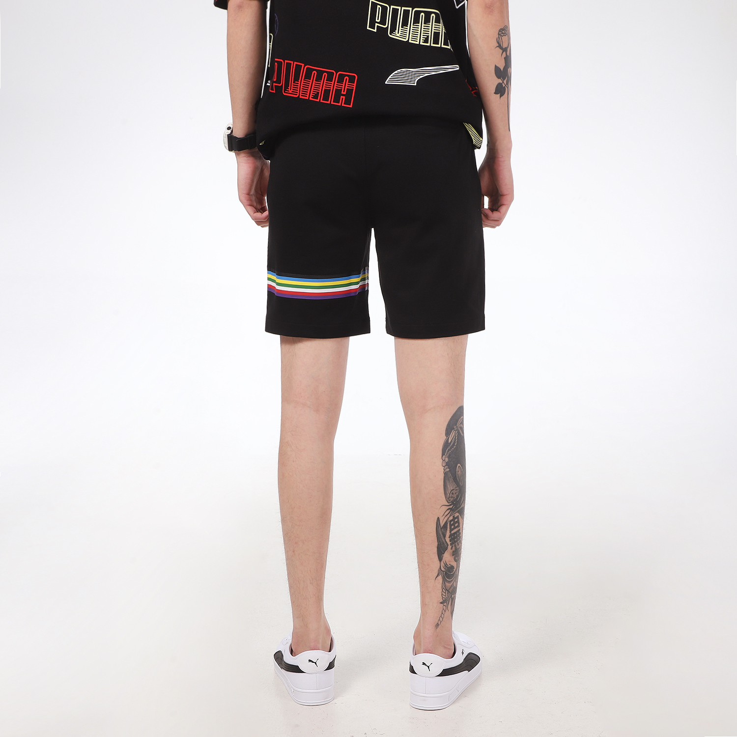 PUMA Sports Shorts Men’s Black Thin