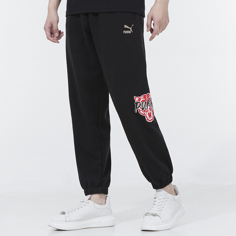 PUMA Sports Pants Men’s Black Moderate
