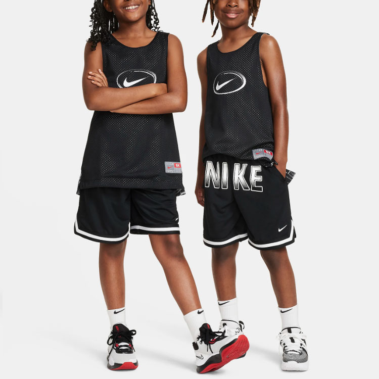 Детские шорты Nike (черные) — фото 5