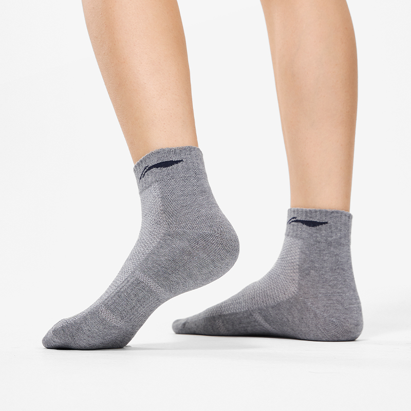 Li Ning Crew Socks Unisex 6 Pack