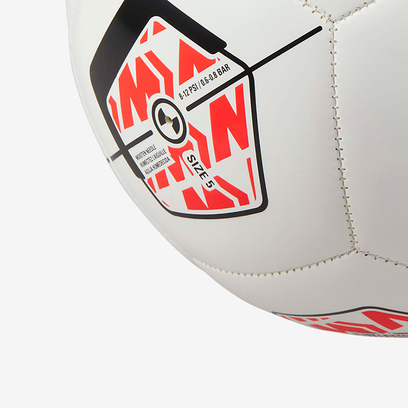 Nike Size 3 Ball, Size 5 Ball Soccer Ball PVC Machine Stitched Soccer Ball Unisex Red