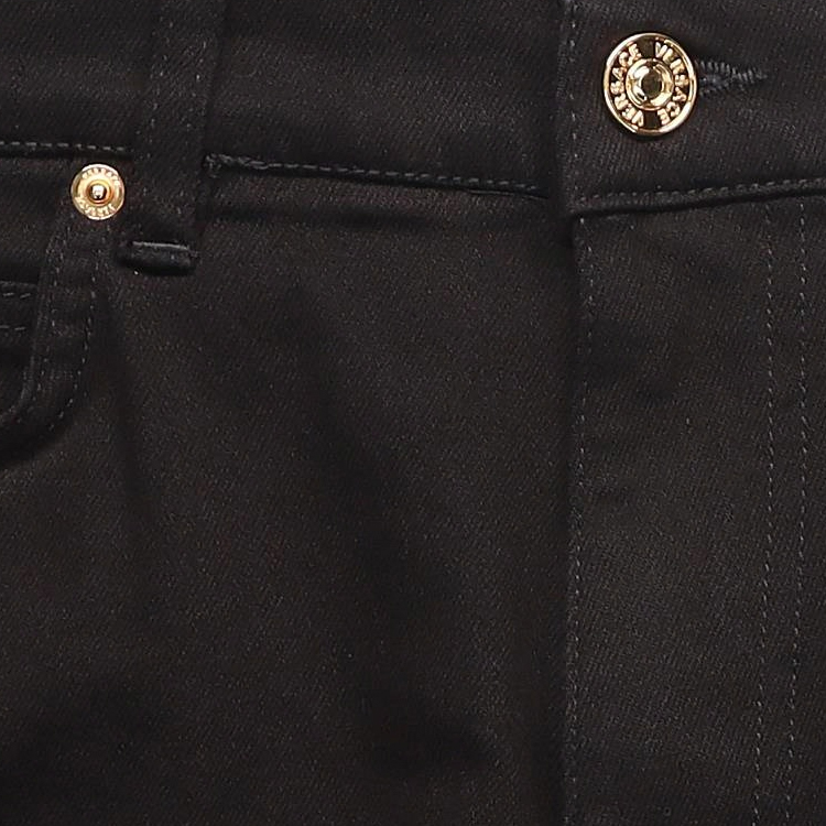 Мужские джинсы Versace Medusa Jeans (черные) — фото 6