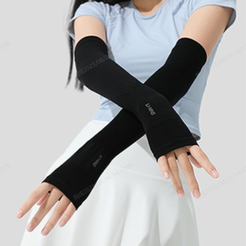Li Ning Riding Equipment Cycling Arm Warmers Outdoor Unisex Polyamide