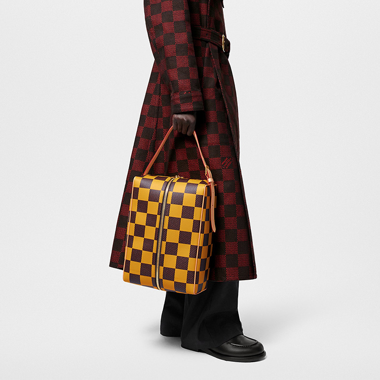 Женская сумка Louis Vuitton N40570 (желтая) — фото 8