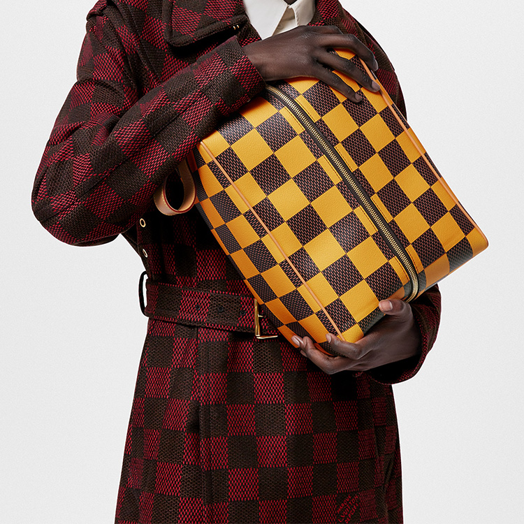 Женская сумка Louis Vuitton N40570 (желтая) — фото 9