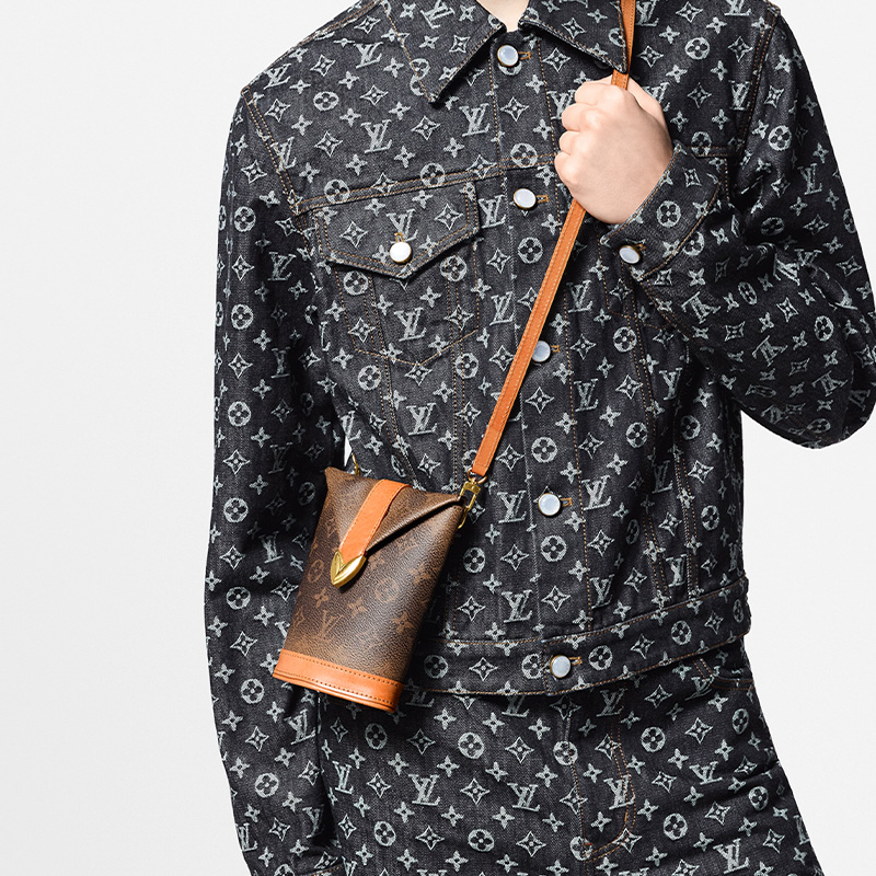 Мужская сумка Louis Vuitton Envelope Pouch (коричневая) — фото 6