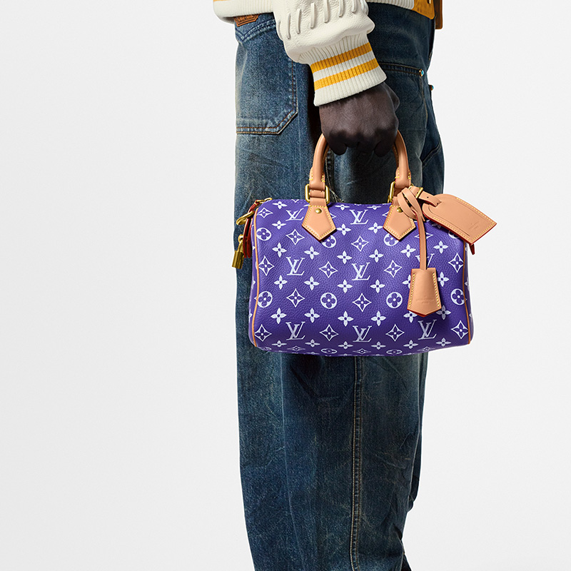 Сумка LOUIS VUITTON Speedy P9 Bandoulière 25 (коричневый) — фото 7