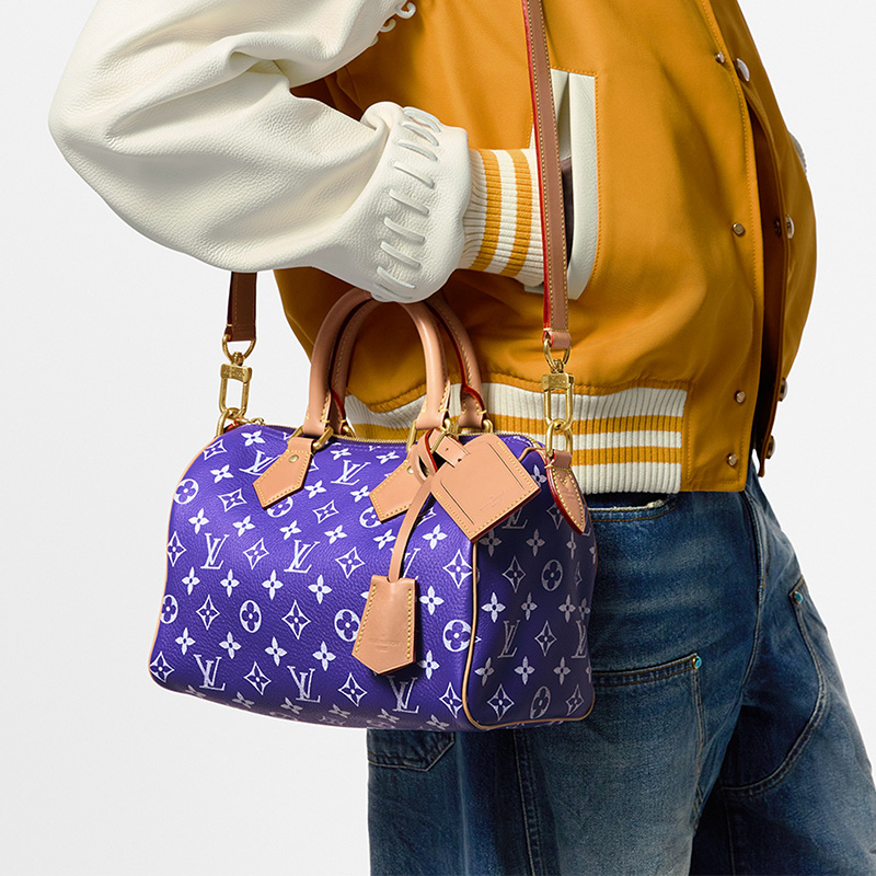 Сумка LOUIS VUITTON Speedy P9 Bandoulière 25 (коричневый) — фото 8