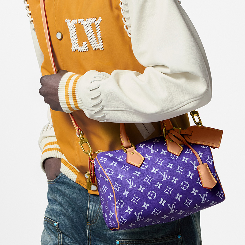 Сумка LOUIS VUITTON Speedy P9 Bandoulière 25 (коричневый) — фото 9