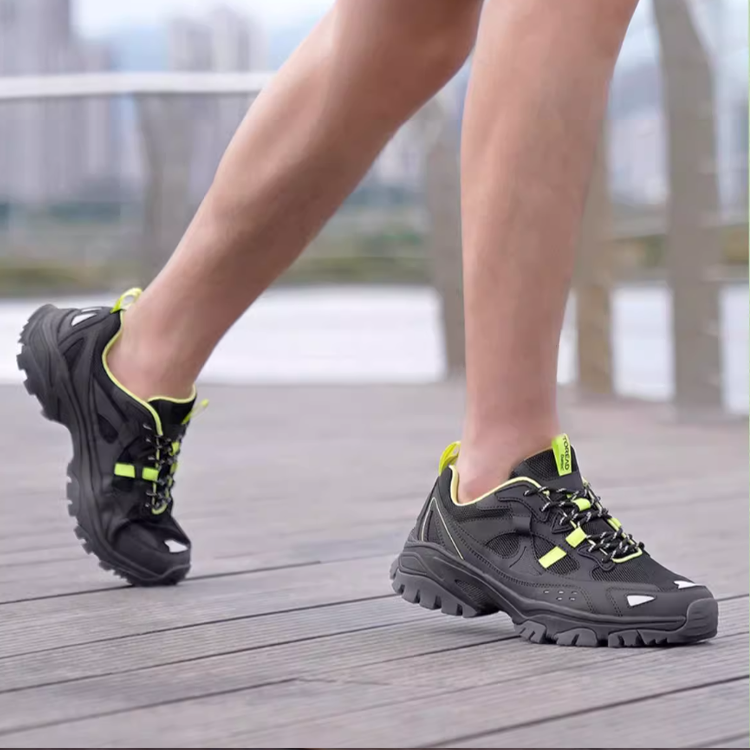 TOREAD Outdoor Sports Cushioning Slip Resistant Abrasion Resistant Breathable Grip Mountaineering & Hiking Shoes Men’s