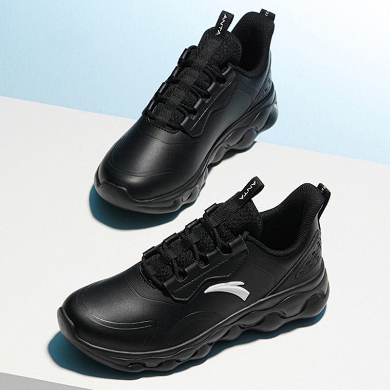 Anta Abrasion Resistant Low top Running Shoes Women’s Black
